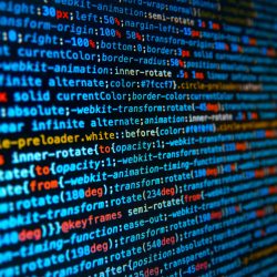 Desktop source code and technology background, Developer or programer with coding and programming, Wallpaper by Computer language and source code, Computer virus and Malware attack.